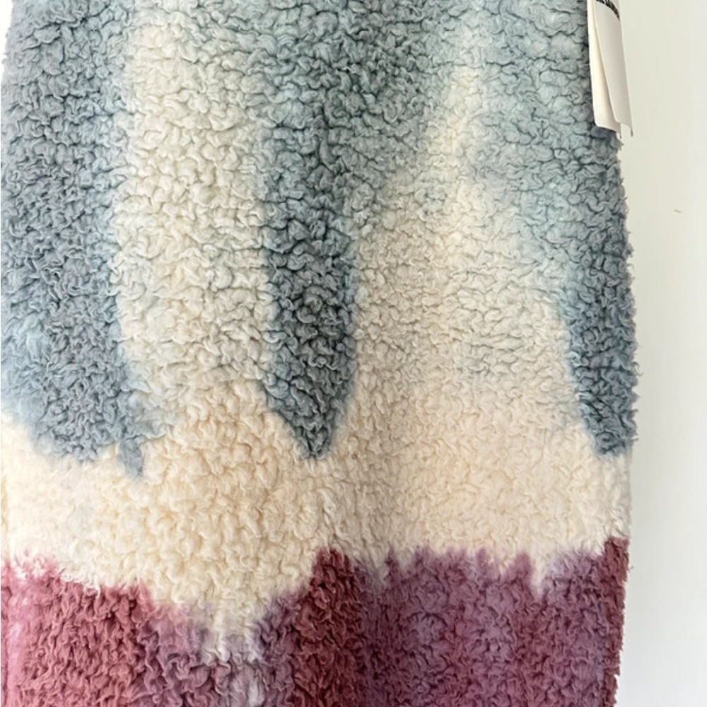 Fleece midi skirt Jil Sander - Blue/Ivory/Rose - Picture 2 of 10